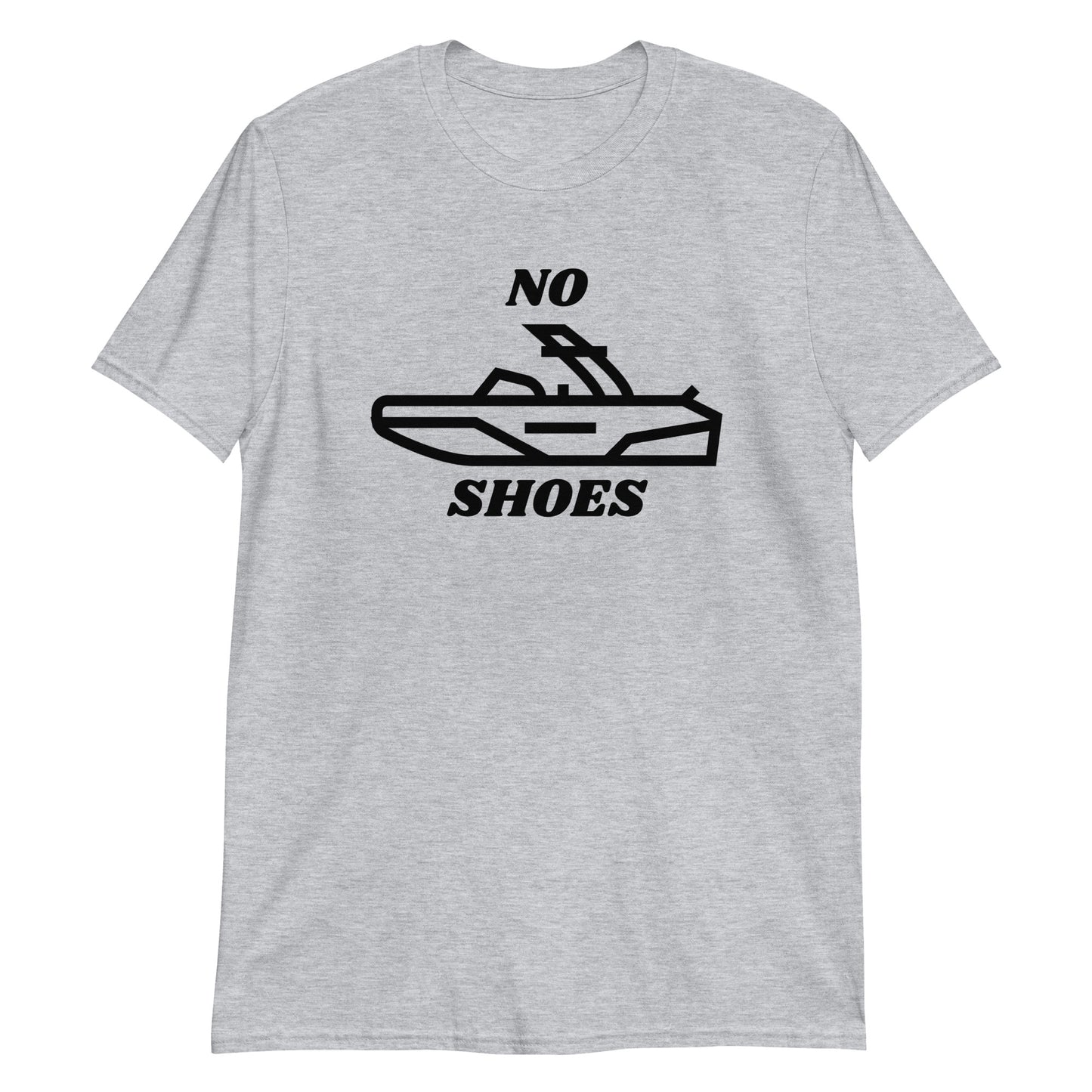 No Shoes on the Boat! Short-Sleeve Unisex T-Shirt