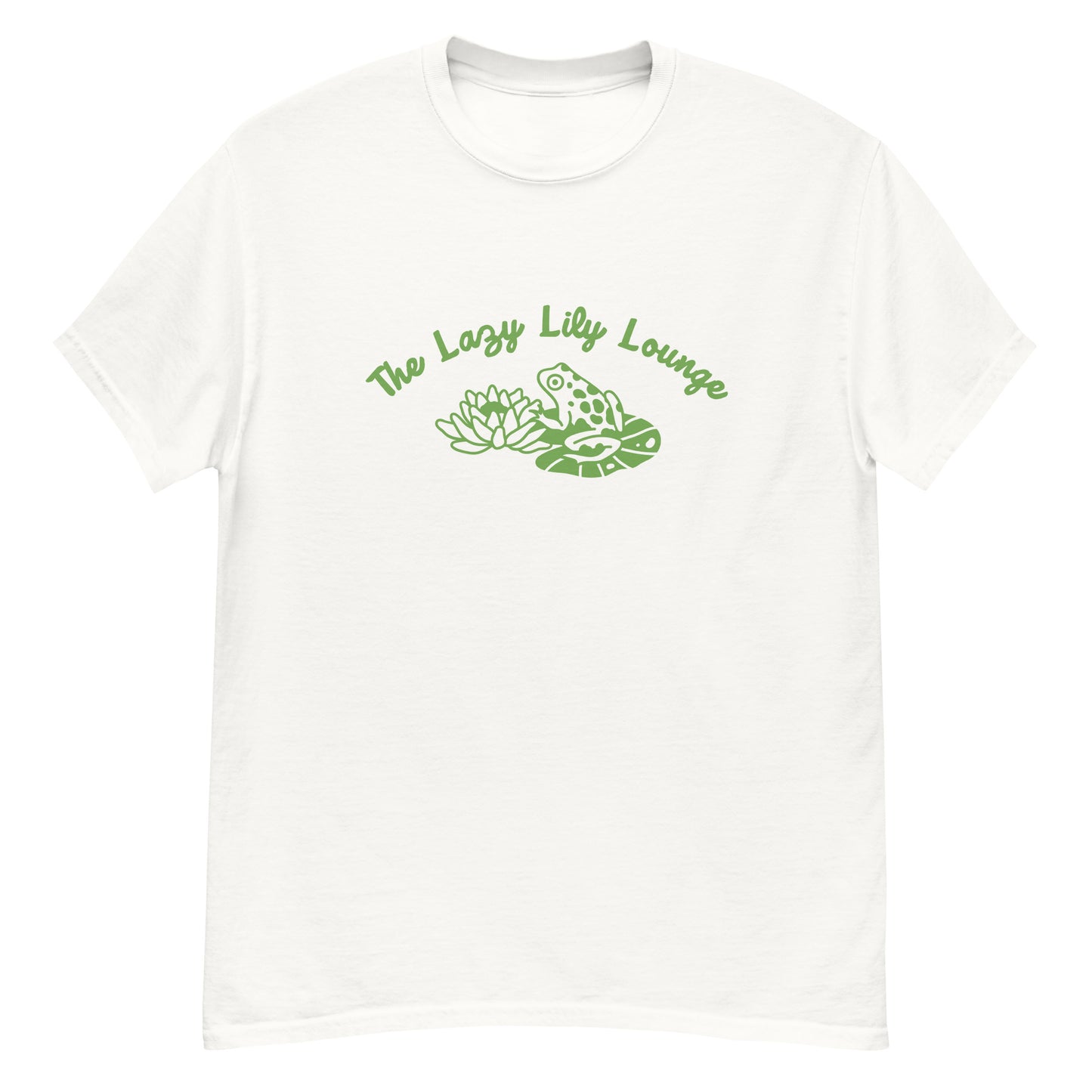 The Lazy Lily Lounge Newton Lake Unisex classic tee