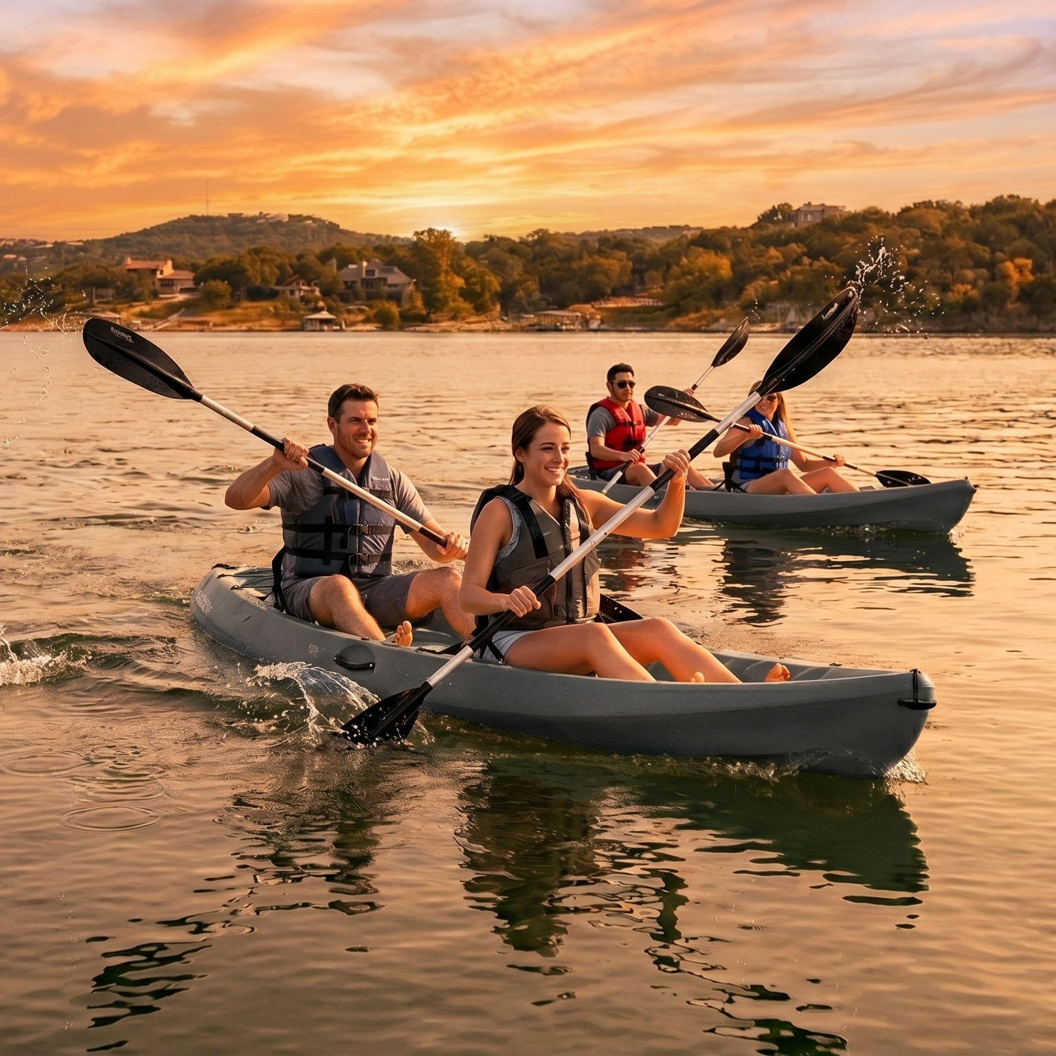 Lake Travis Kayak Rental – Full Day | Spicewood, TX | Austin Surf Lodge