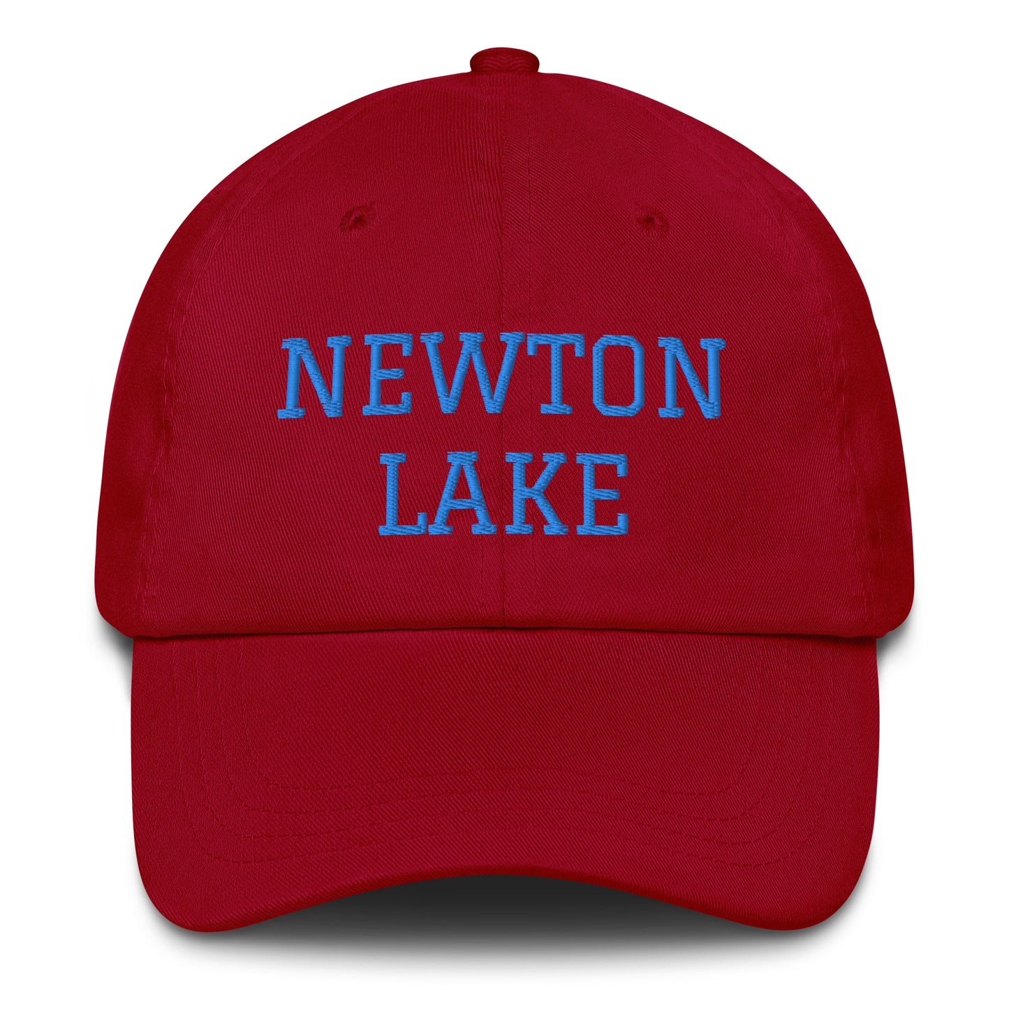 Newton Lake (front) Lake Life (back) Dad hat
