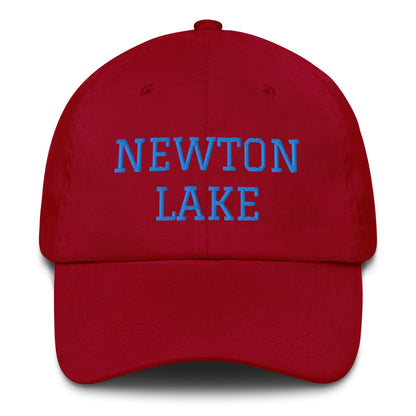 Newton Lake (front) Lake Life (back) Dad hat