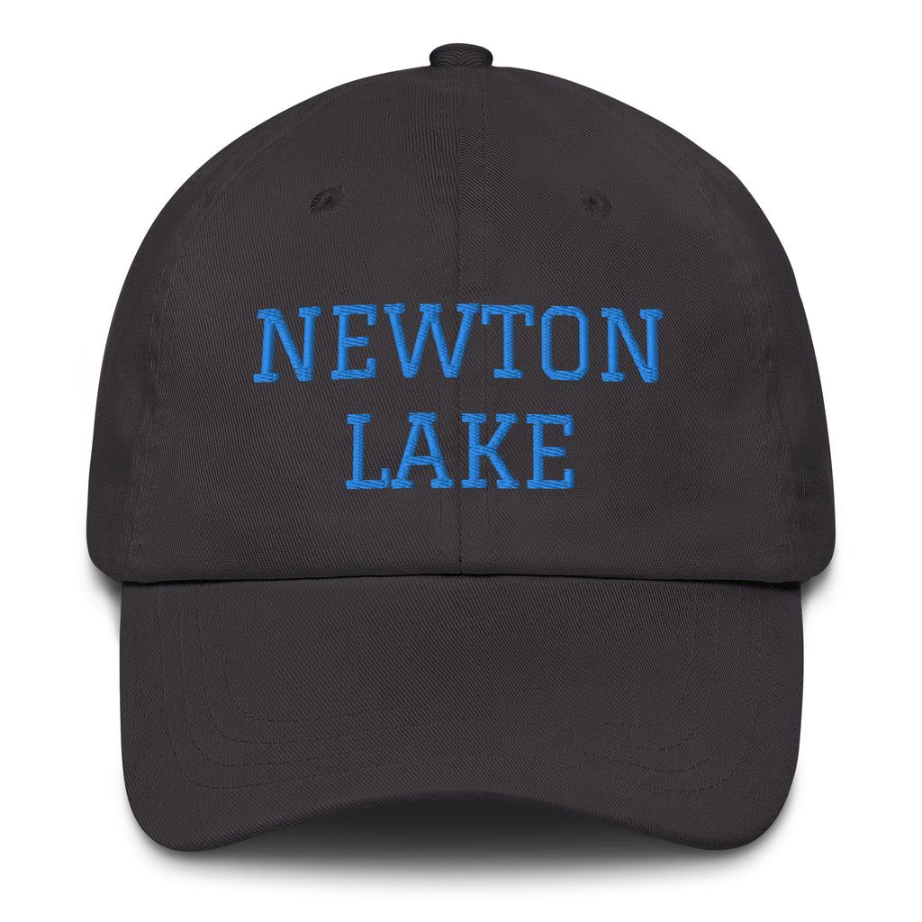 Newton Lake (front) Lake Life (back) Dad hat