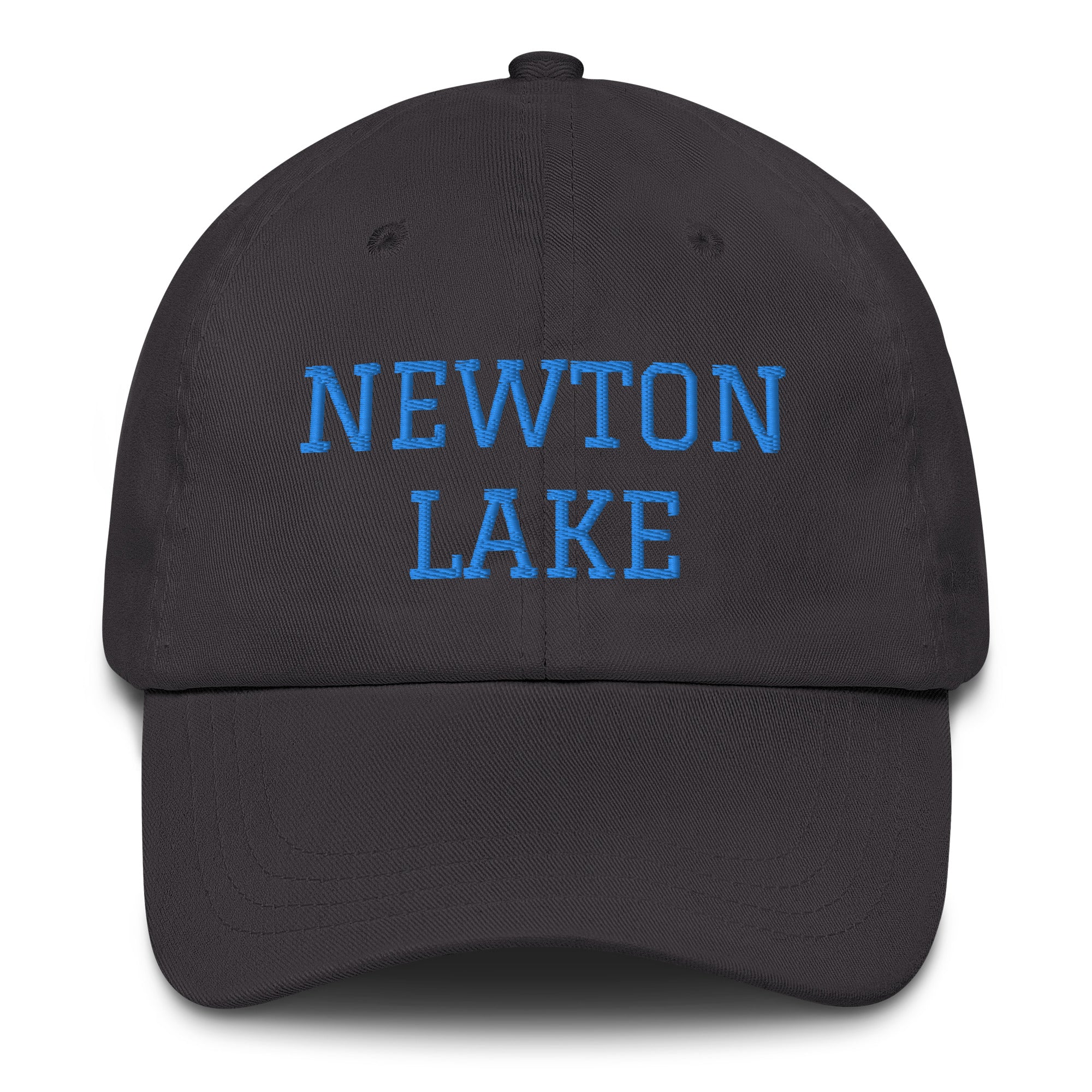 Newton Lake (front) Lake Life (back) Dad hat