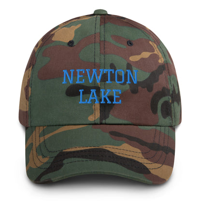 Newton Lake Lake Life Dad hat