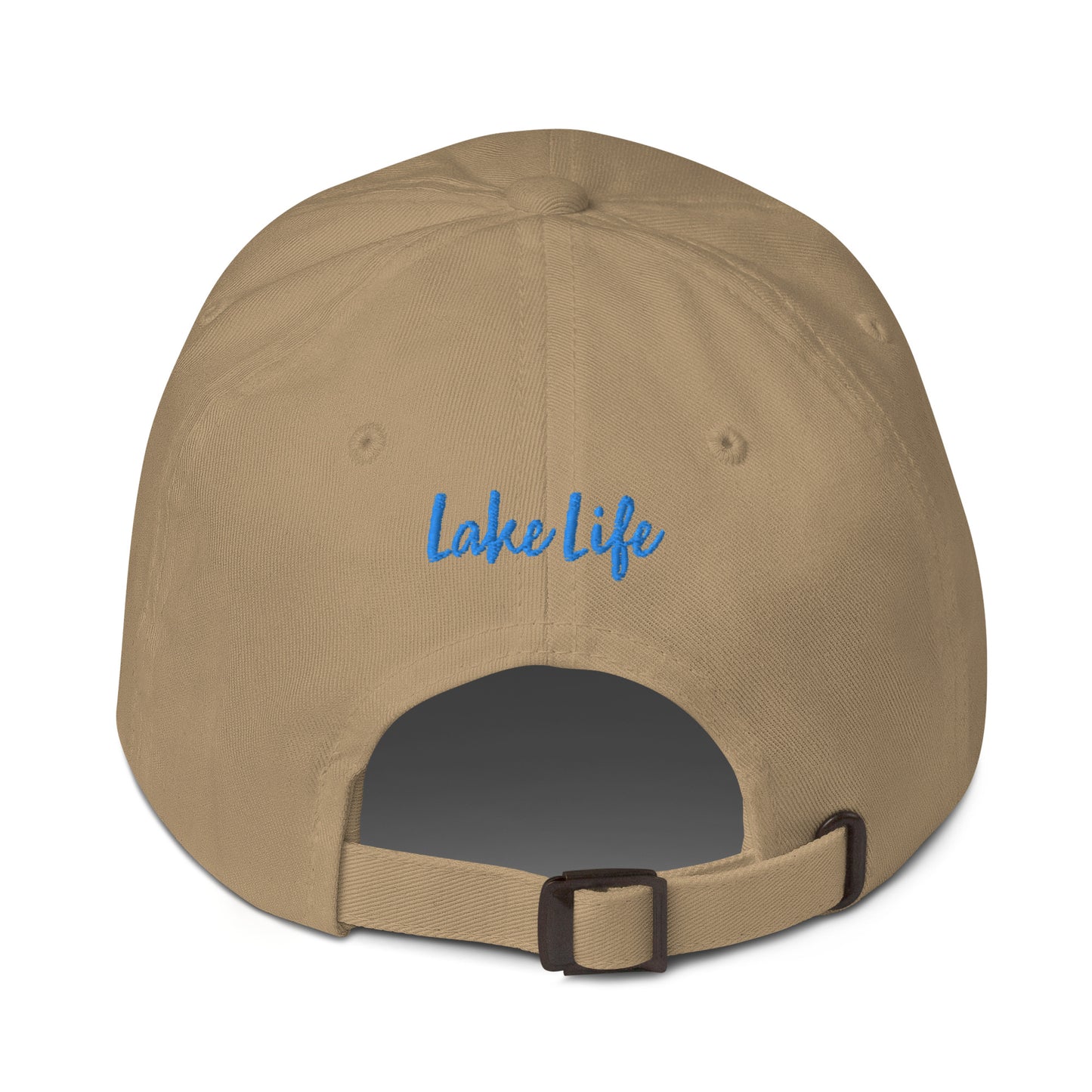 Newton Lake (front) Lake Life (back) Dad hat