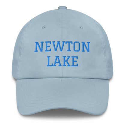 Newton Lake (front) Lake Life (back) Dad hat