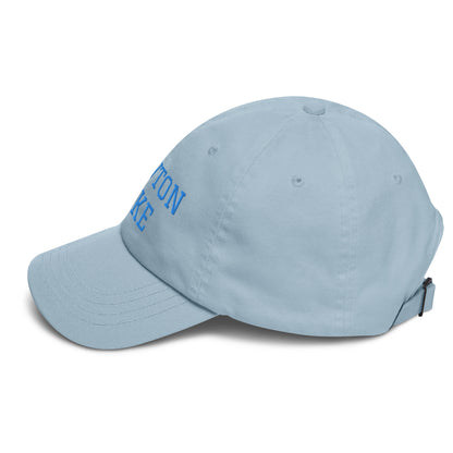 Newton Lake (front) Lake Life (back) Dad hat