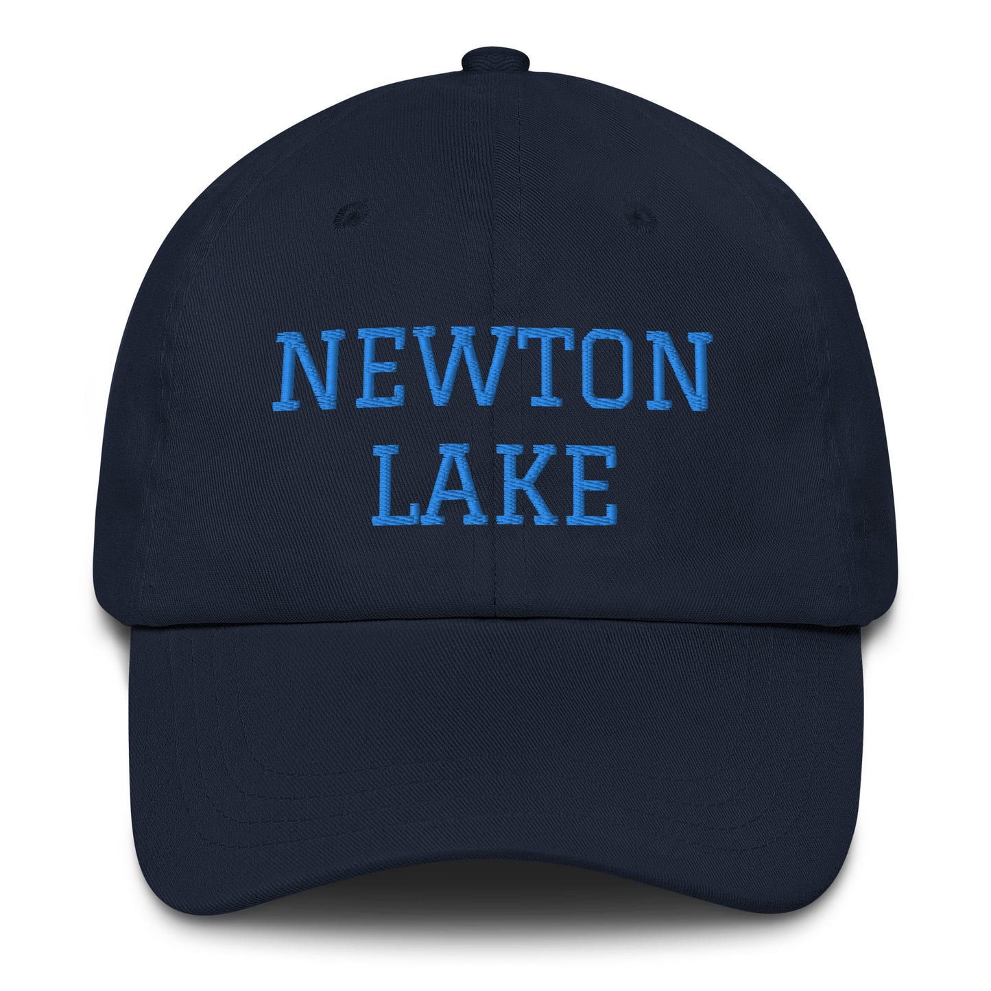 Newton Lake (front) Lake Life (back) Dad hat
