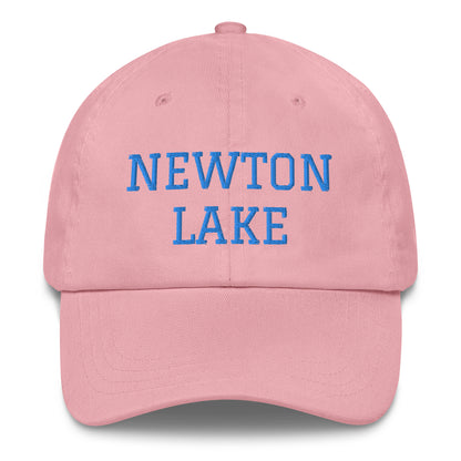 Newton Lake (front) Lake Life (back) Dad hat