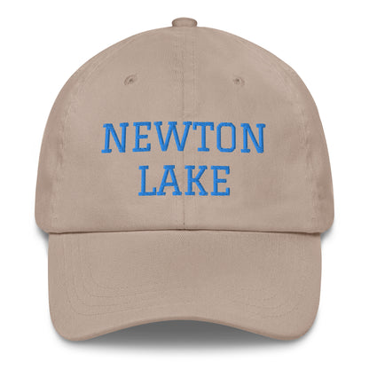 Newton Lake (front) Lake Life (back) Dad hat