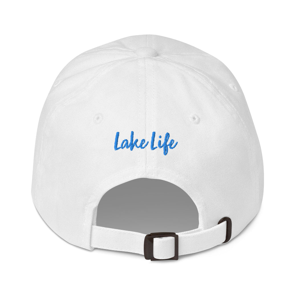 Newton Lake Lake Life Dad hat