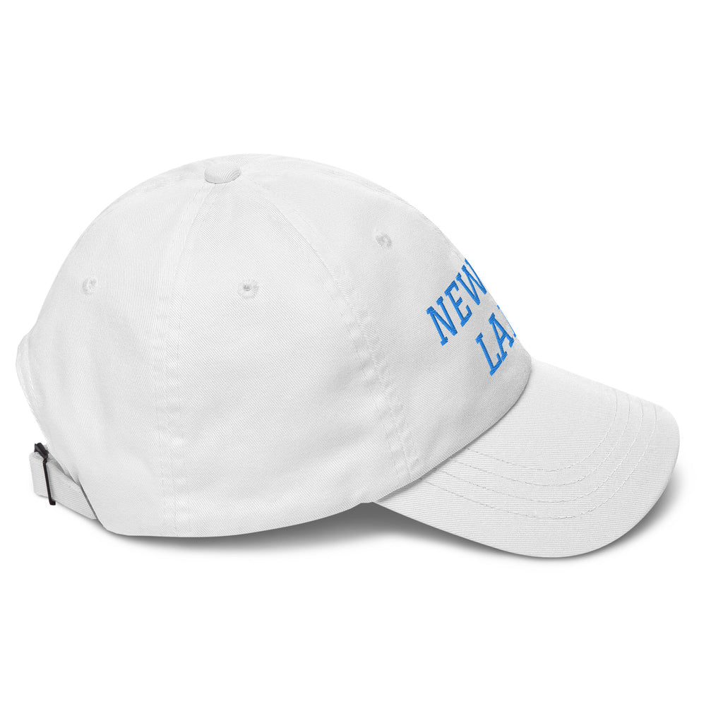 Newton Lake (front) Lake Life (back) Dad hat