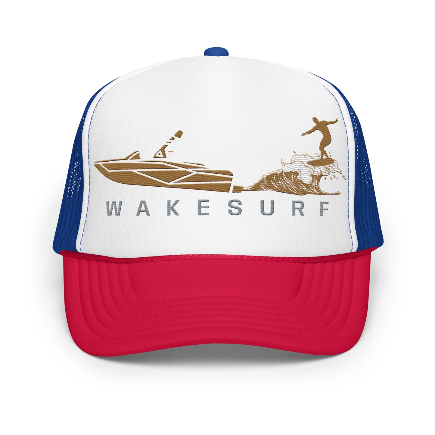 Wakesurf Golden Hour Foam trucker hat