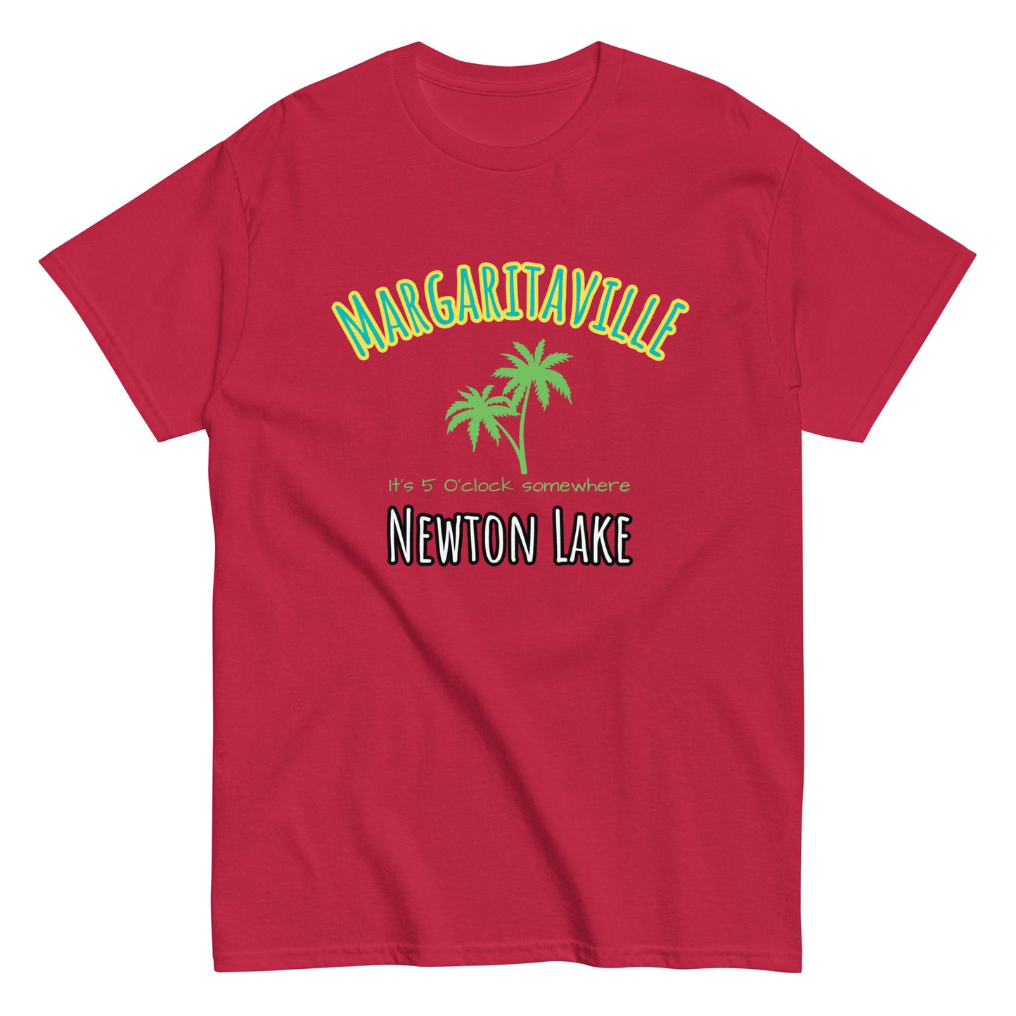 Margaritaville Newton Lake classic tee