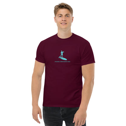 Paddleboarding Minimalistic Paddleboarder classic tee