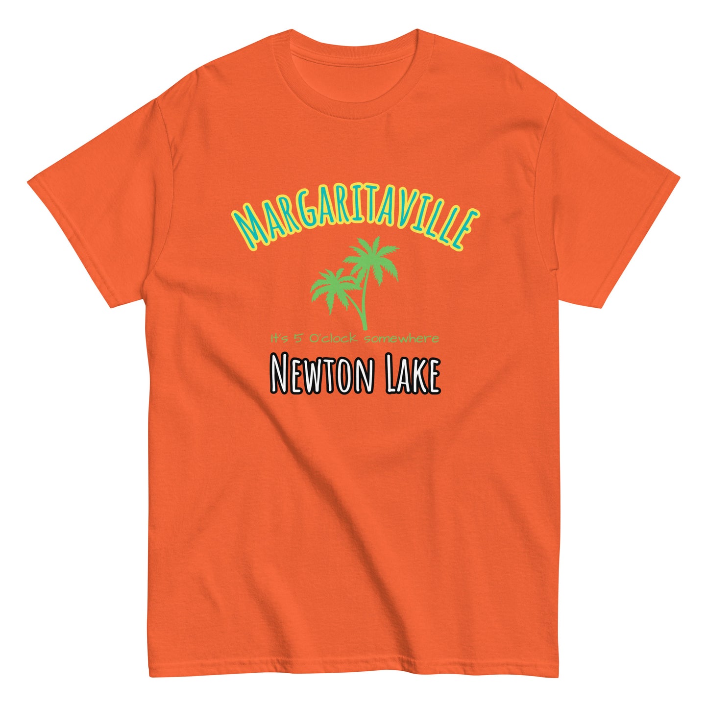 Margaritaville Newton Lake classic tee