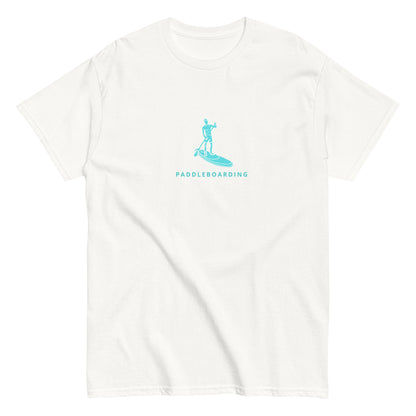 Paddleboarding Minimalistic Paddleboarder classic tee