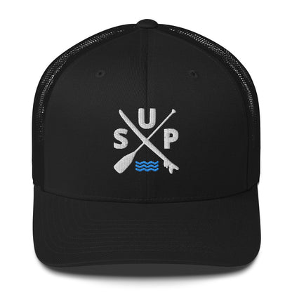 SUP Paddle X Board Paddleboarding SnapBack Trucker Cap