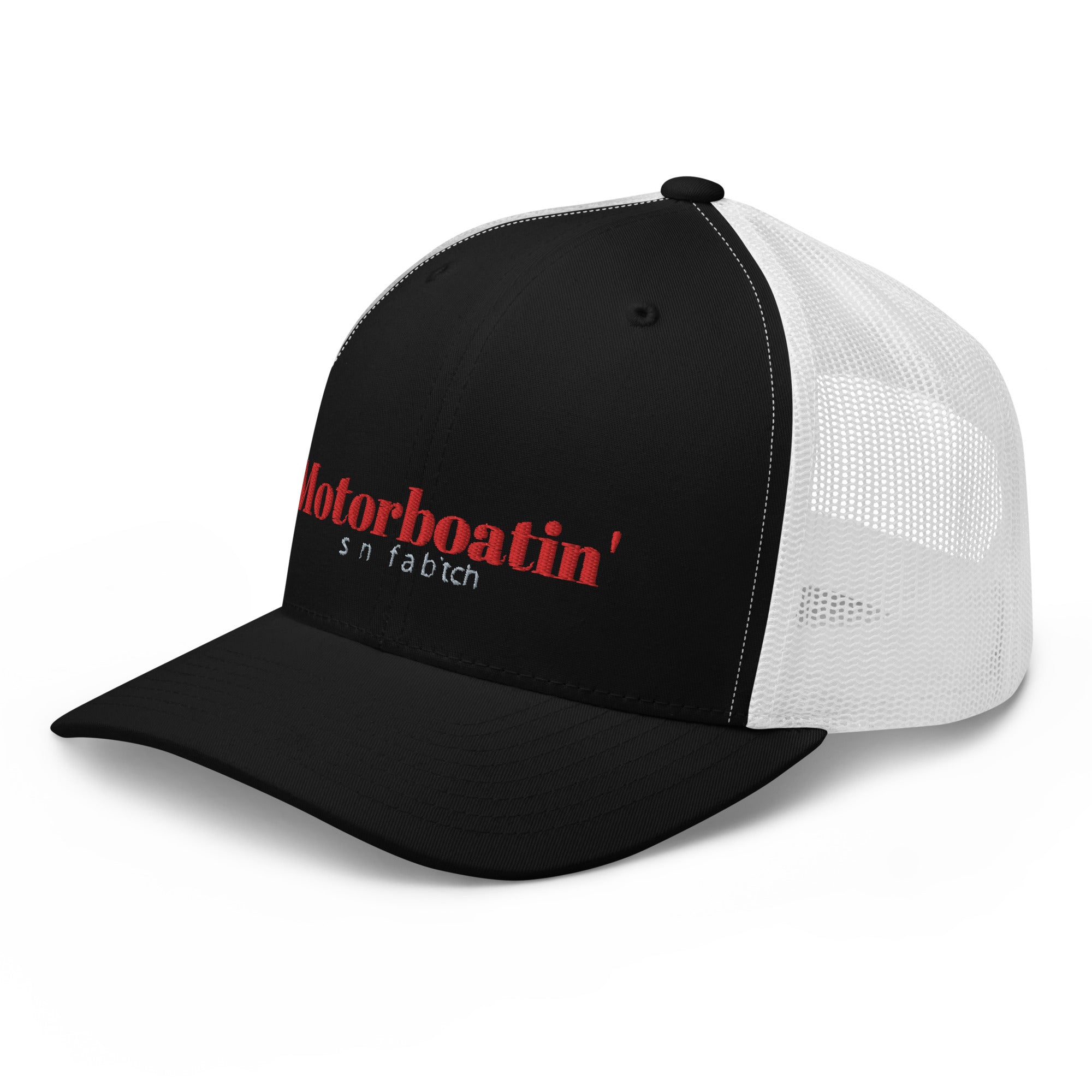 Motorboatin' Son of a Bitch Trucker Cap