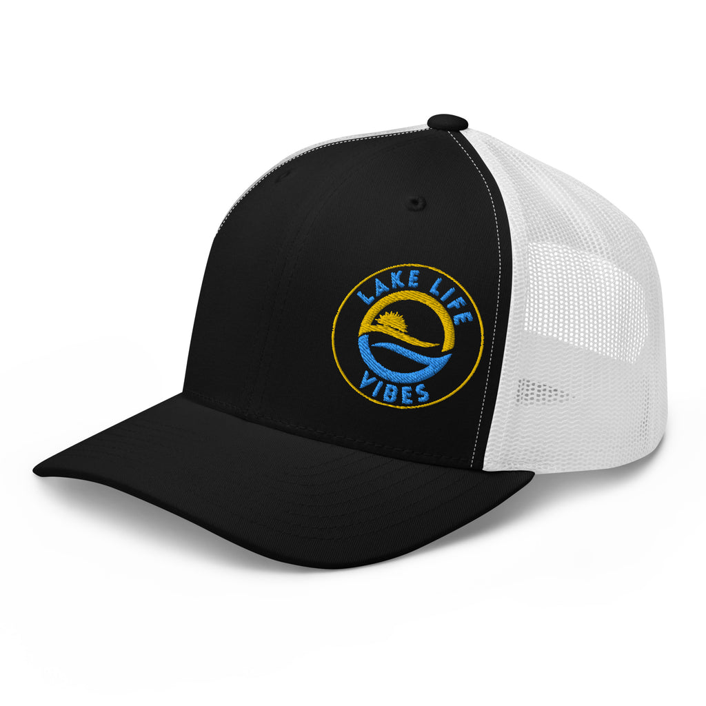 Lake Life Vibes Logo Trucker Cap