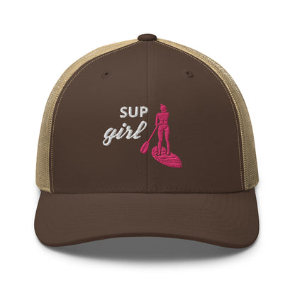 SUP Girl Snapback Trucker Cap