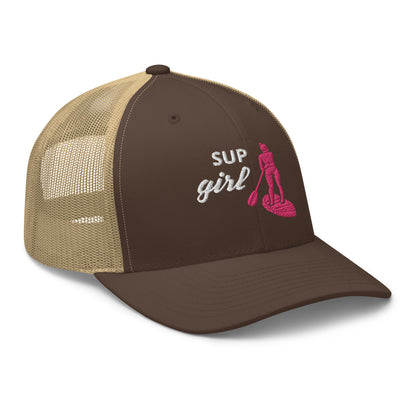 SUP Girl Snapback Trucker Cap