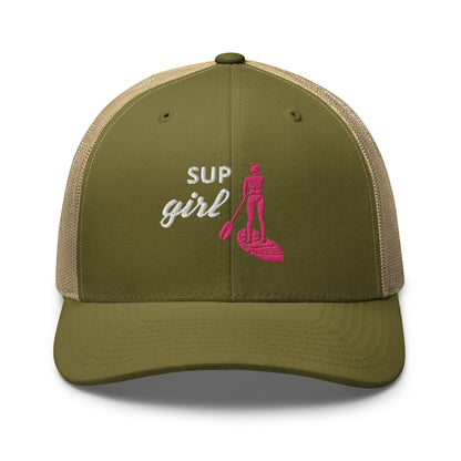 SUP Girl Snapback Trucker Cap