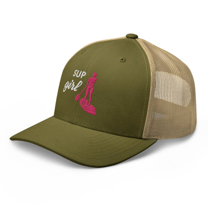 SUP Girl Snapback Trucker Cap