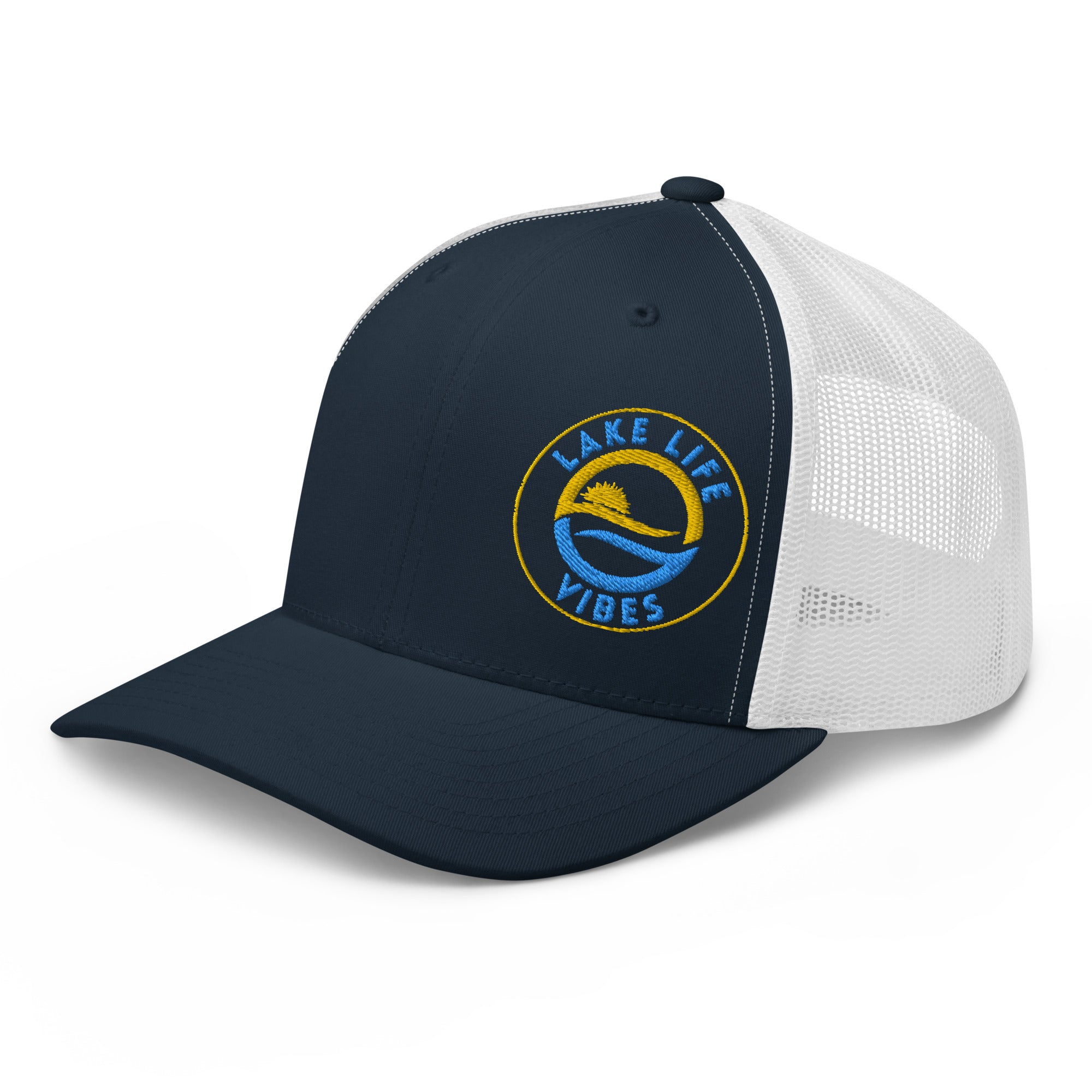 Lake Life Vibes Logo Trucker Cap