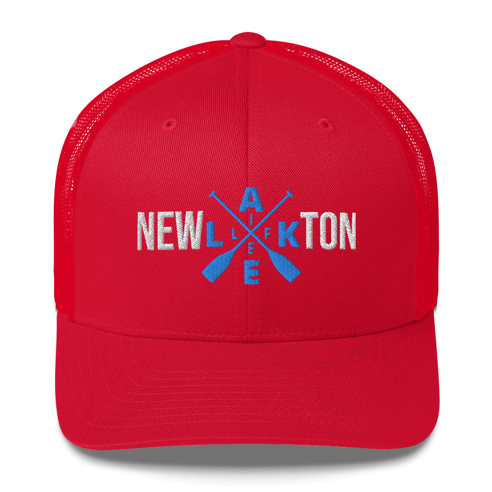 Newton Lake X Oars Trucker Cap