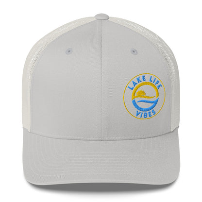 Lake Life Vibes Logo Trucker Cap