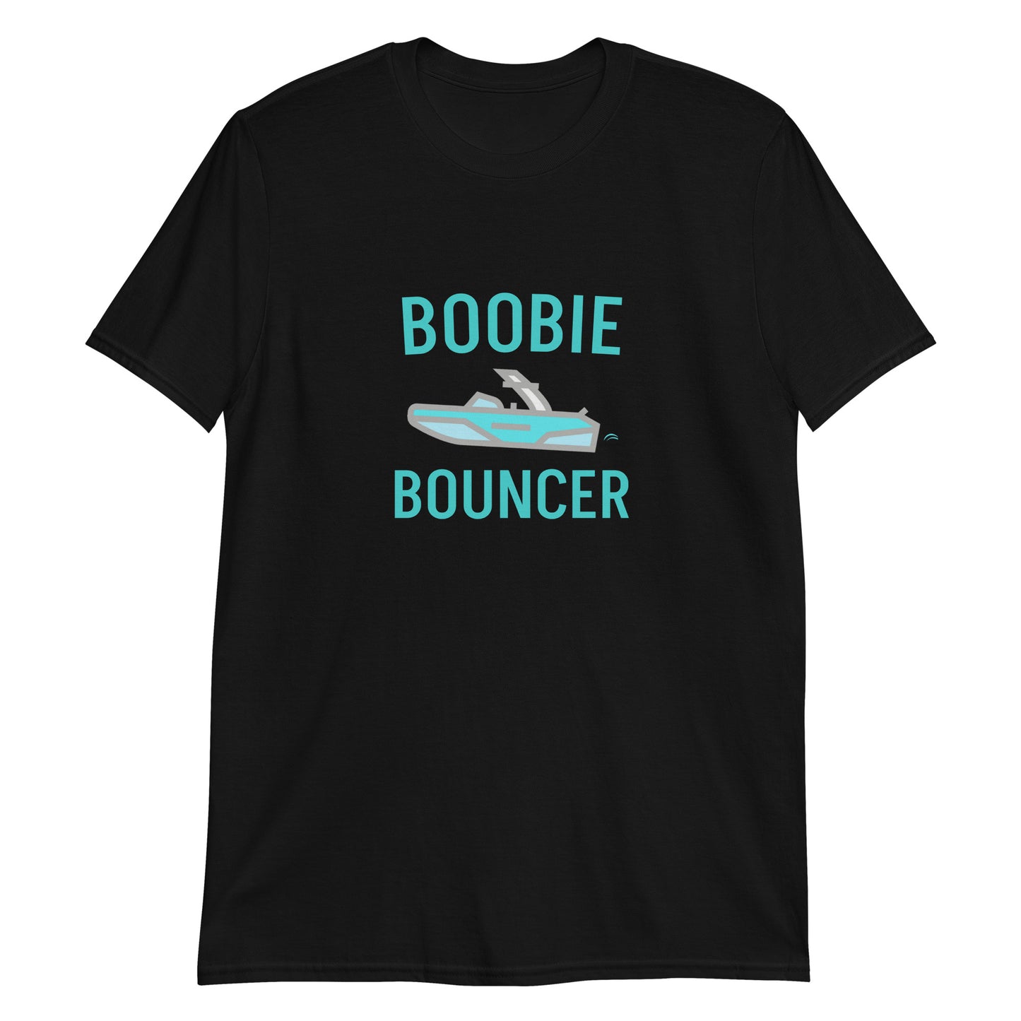 Boobie Bouncer Wakeboat Short-Sleeve Unisex T-Shirt