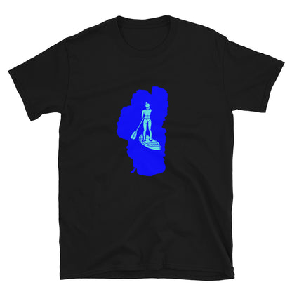Paddleboarding Lake Tahoe Short-Sleeve Unisex T-Shirt
