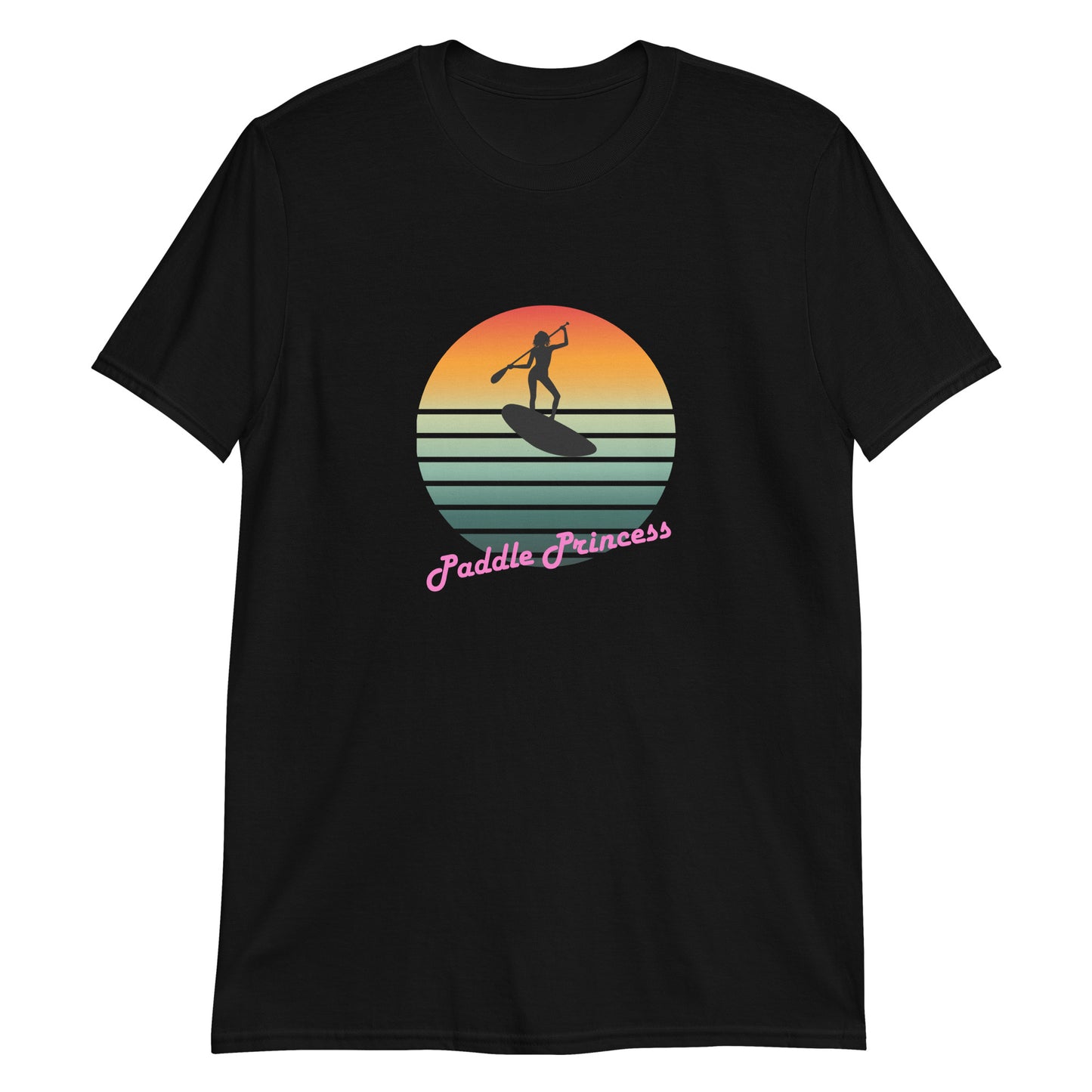 Paddle Princess at Sunset Short-Sleeve Unisex T-Shirt