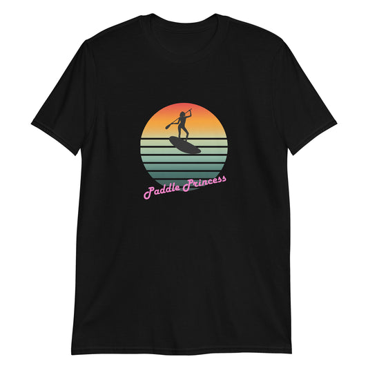 Paddle Princess at Sunset Short-Sleeve Unisex T-Shirt