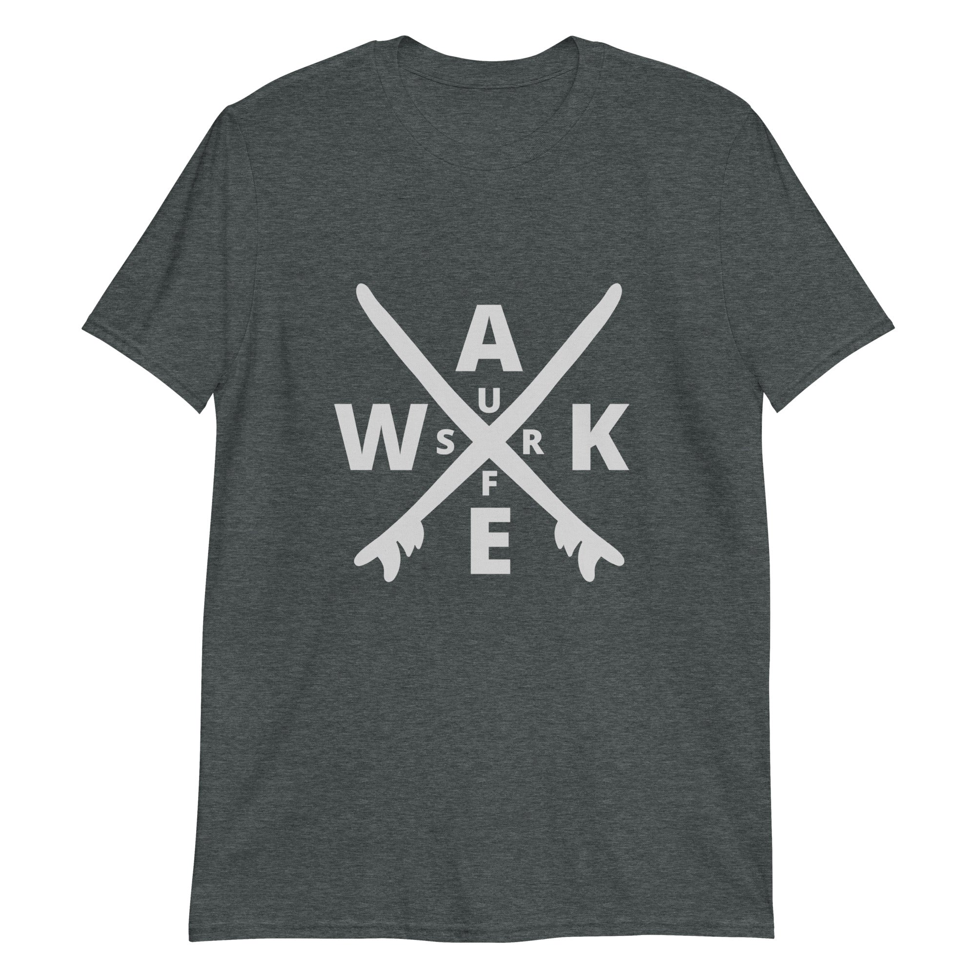 Wakesurf Board X Wake Surf Short-Sleeve Unisex T-Shirt