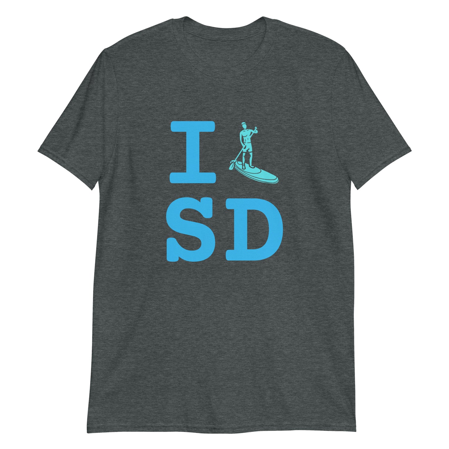 I Paddle SD Male Paddler Short-Sleeve Unisex T-Shirt