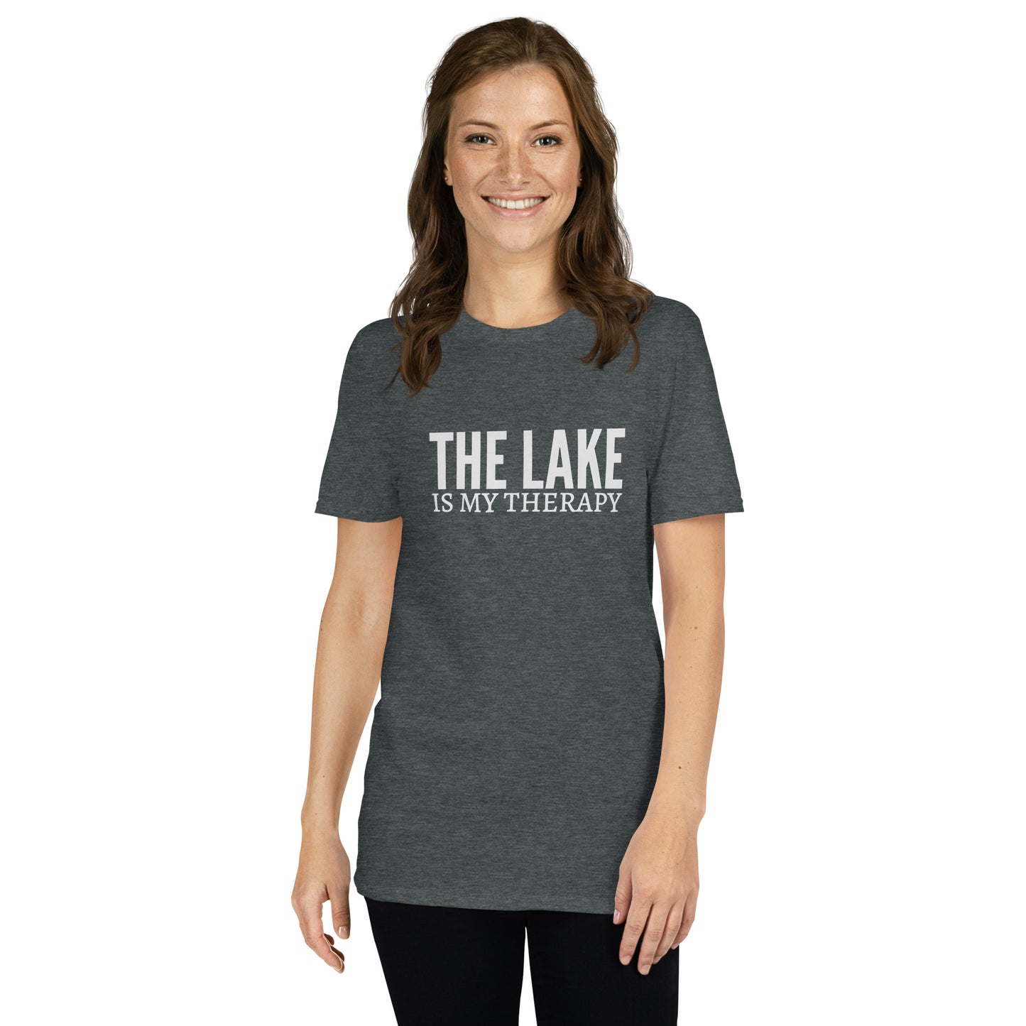 The Lake Is My Therapy Short-Sleeve Unisex T-Shirt
