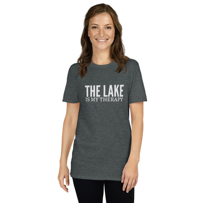 The Lake Is My Therapy Short-Sleeve Unisex T-Shirt