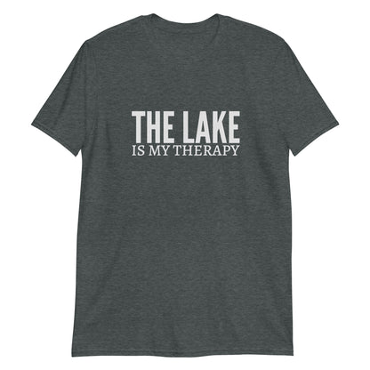 The Lake Is My Therapy Short-Sleeve Unisex T-Shirt