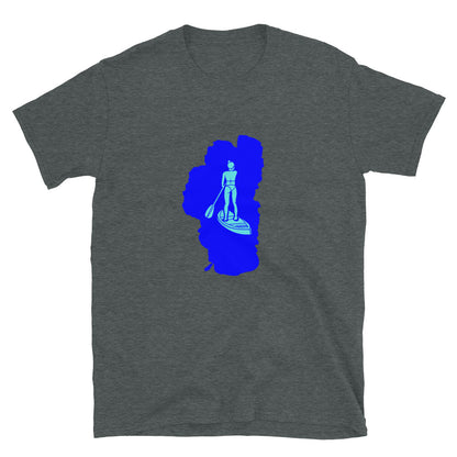 Paddleboarding Lake Tahoe Short-Sleeve Unisex T-Shirt