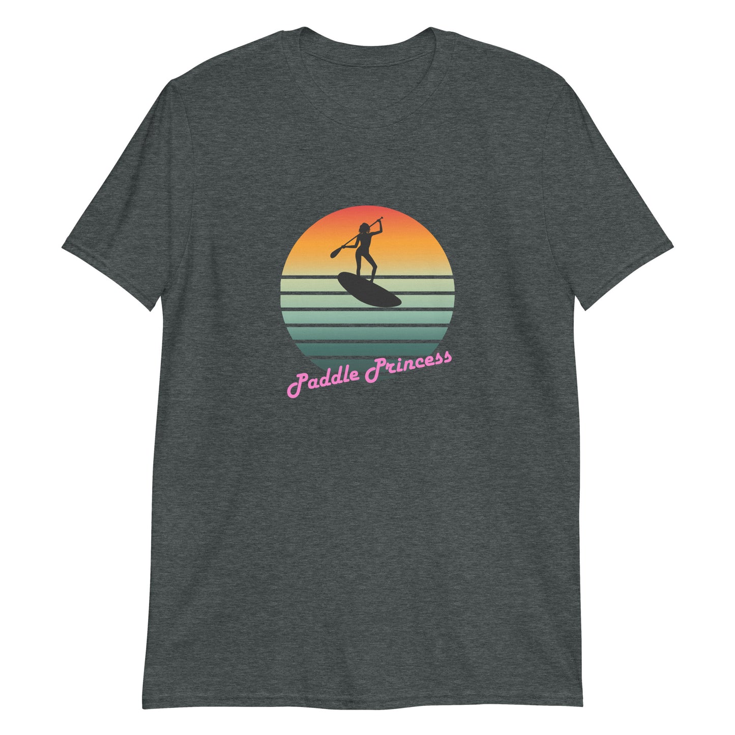 Paddle Princess at Sunset Short-Sleeve Unisex T-Shirt