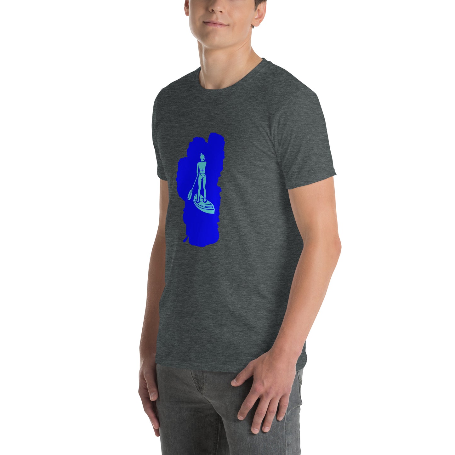 Paddleboarding Lake Tahoe Short-Sleeve Unisex T-Shirt