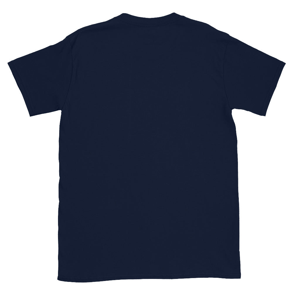 Newton Lake Pennsylvania Lake Outline Short-Sleeve Unisex T-Shirt