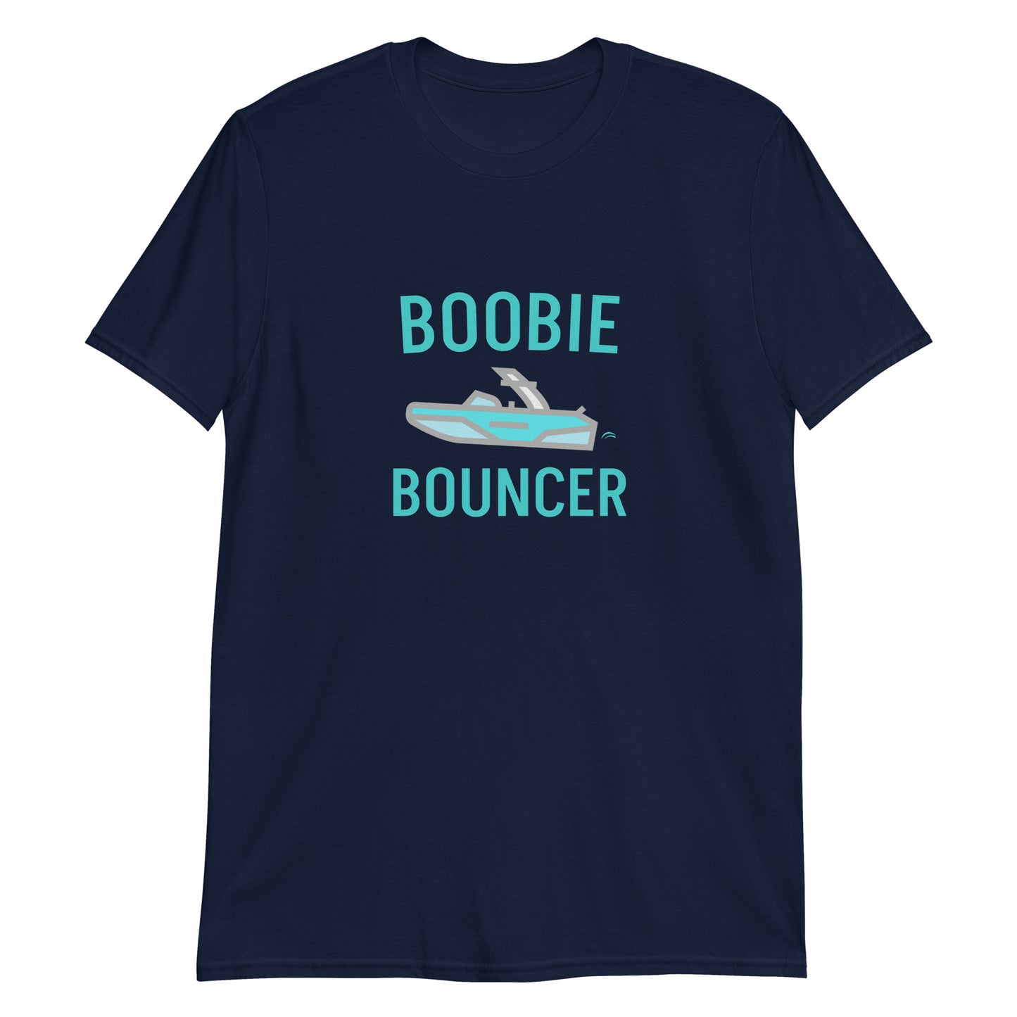 Boobie Bouncer Wakeboat Short-Sleeve Unisex T-Shirt
