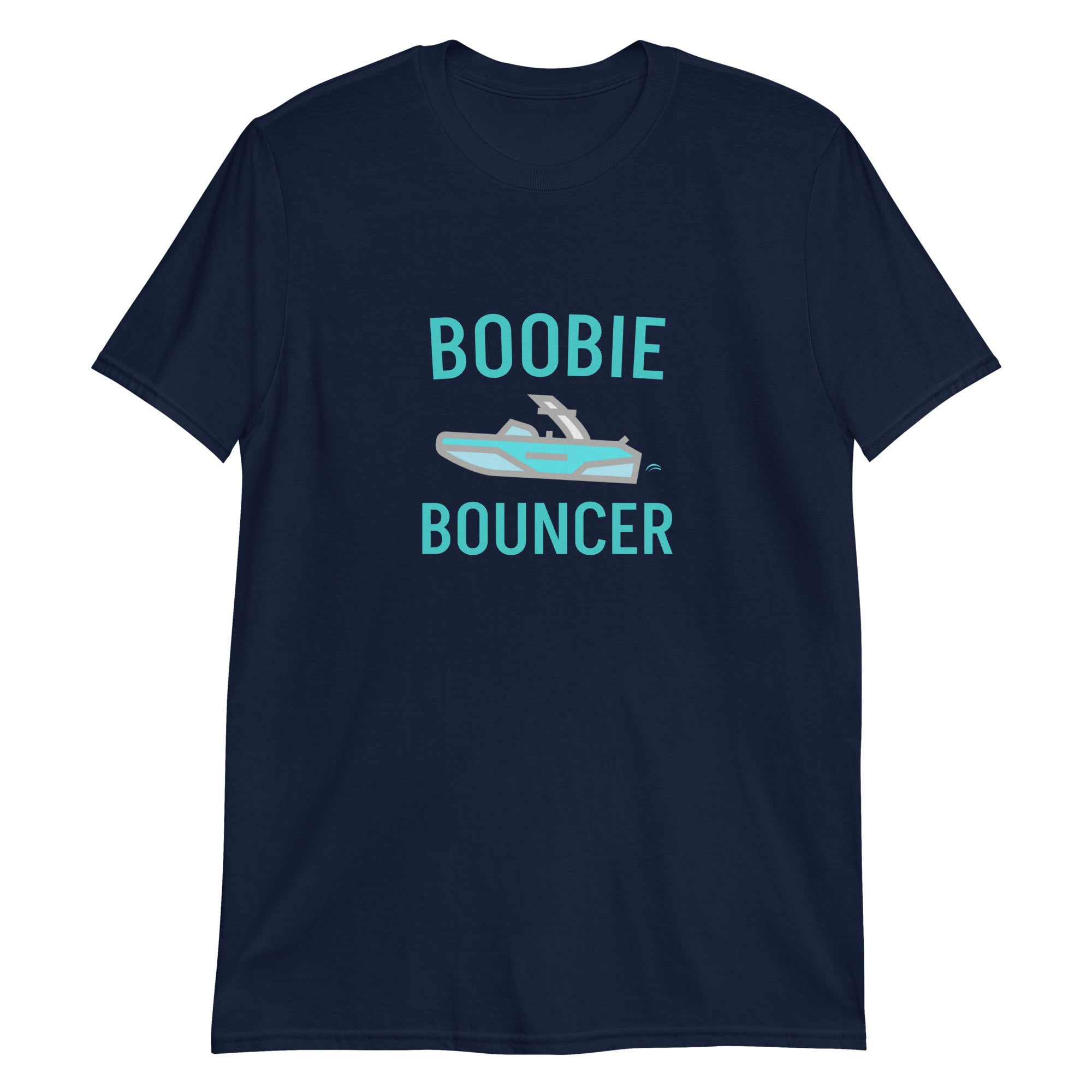 Boobie Bouncer Wakeboat Short-Sleeve Unisex T-Shirt