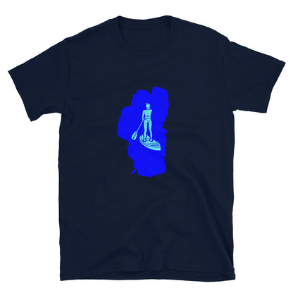 Paddleboarding Lake Tahoe Short-Sleeve Unisex T-Shirt