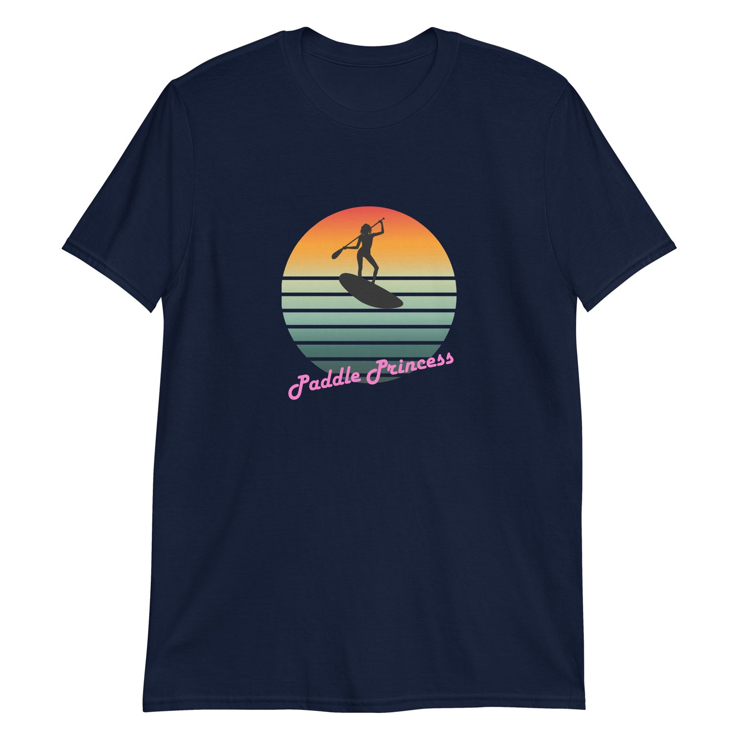 Paddle Princess at Sunset Short-Sleeve Unisex T-Shirt