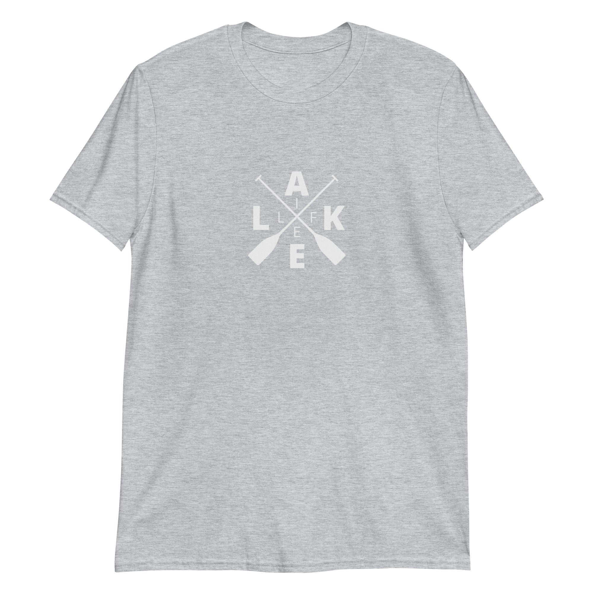Lake Life X Oars Logo Short-Sleeve Unisex T-Shirt