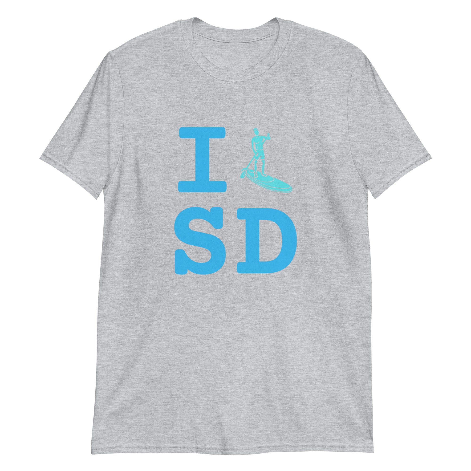 I Paddle SD Male Paddler Short-Sleeve Unisex T-Shirt
